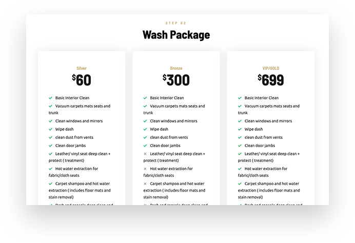 Wash Package -How Competition Clean Works
